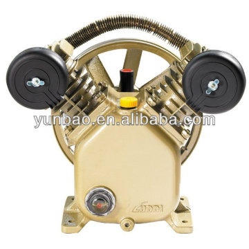 2hp 8bar piston air pump V2051 iron cast belt driven air compressor head